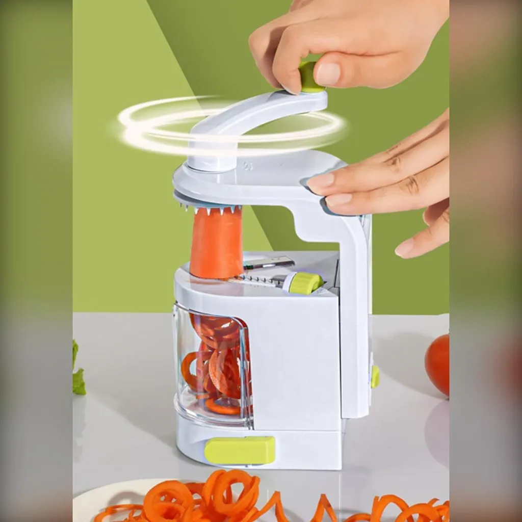 Machine à pâtes et râpe à légumes manuelle pour cuisine faite maison - 4