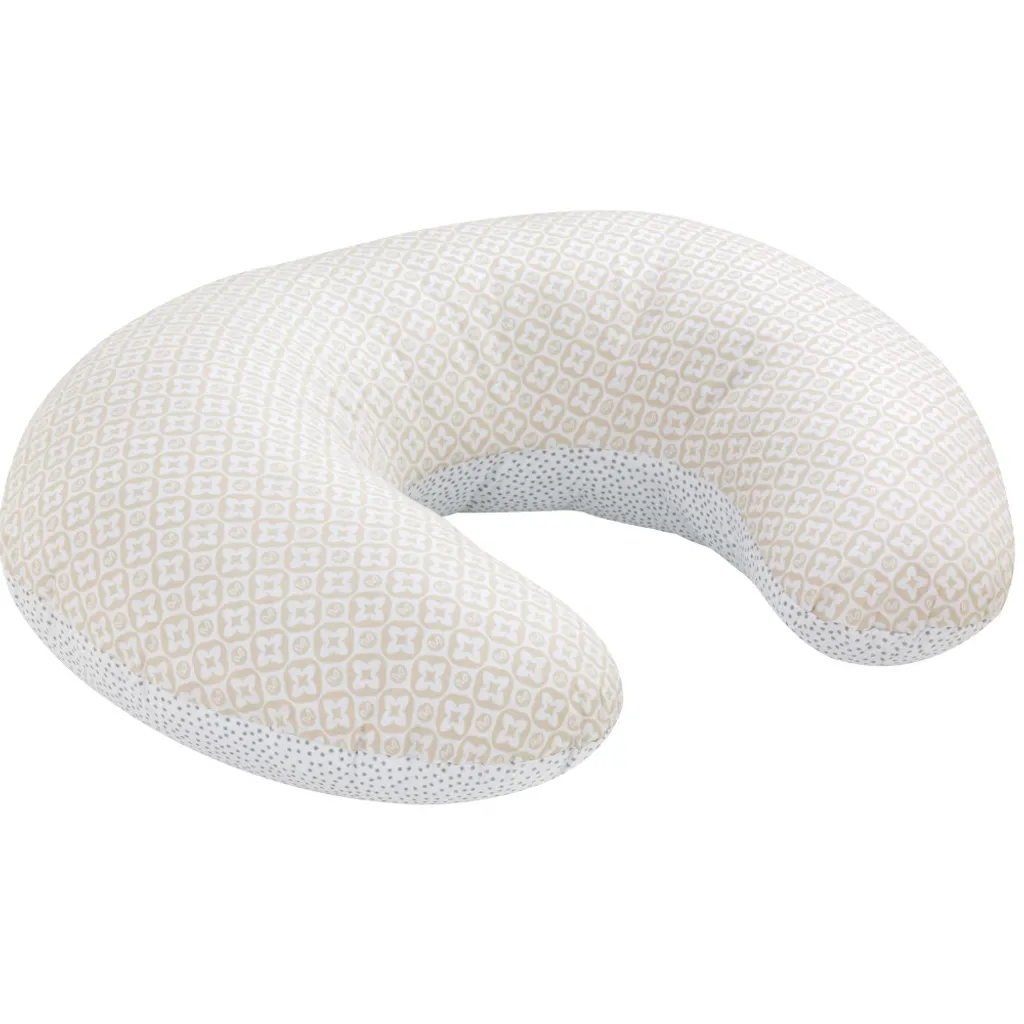 Coussin doudou certifié 100% coton pour bébé 40x60 cm modèle Lui Dots - 2