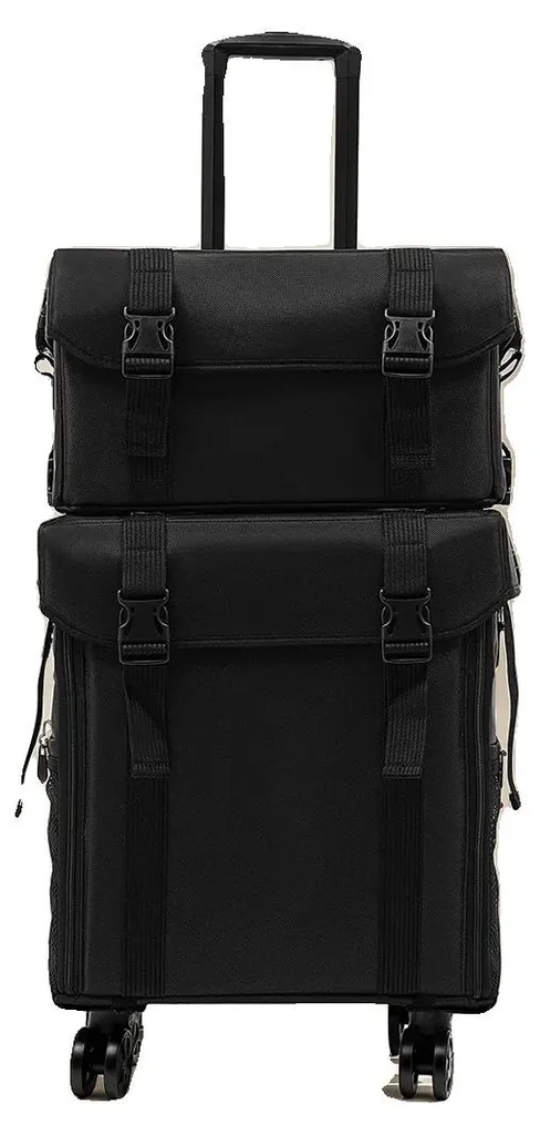 Valise maquillage trolley : finissez-en avec le désordre grâce aux 8 tiroirs