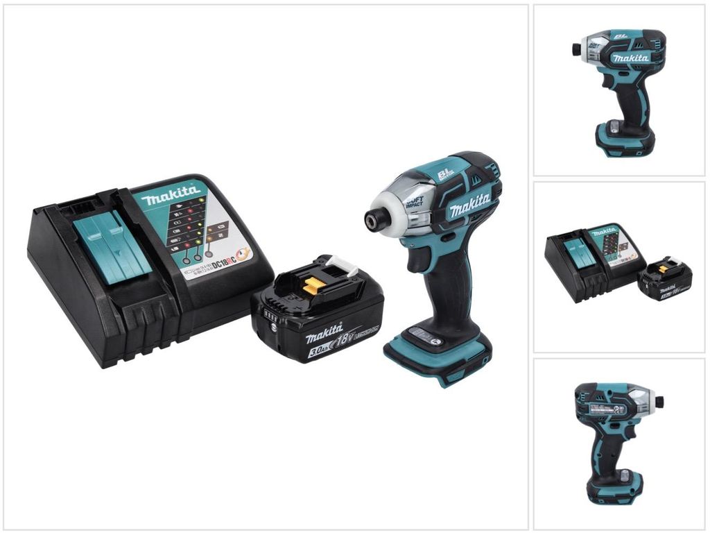 Akumulátorový impulzný skrutkovač Makita DTS 141 RF1 18 V Obrázok produktu 
