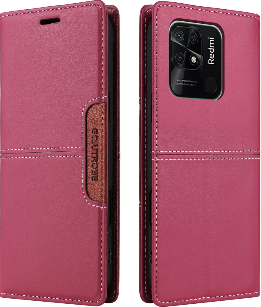 PHINIENLAND Cover per Xiaomi Redmi Note 11 Pro 5G Case PU Pelle Custodia [Kickstand] [Chiusura magnetica] [Slot per Schede], Portafoglio Flip Custodia per Redmi Note 12 Pro 4G,Gattino