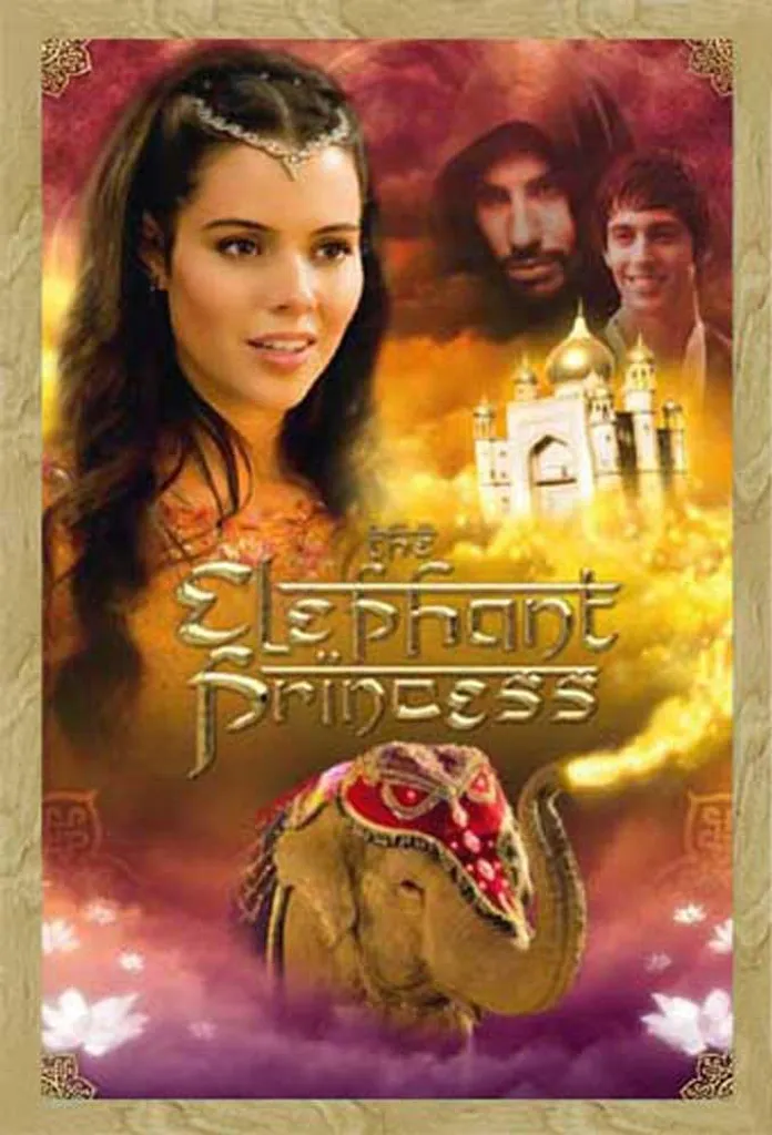 Affiche Elephant Princess avec Cadre Anti-Casse Shinsuke Finition Hêtre