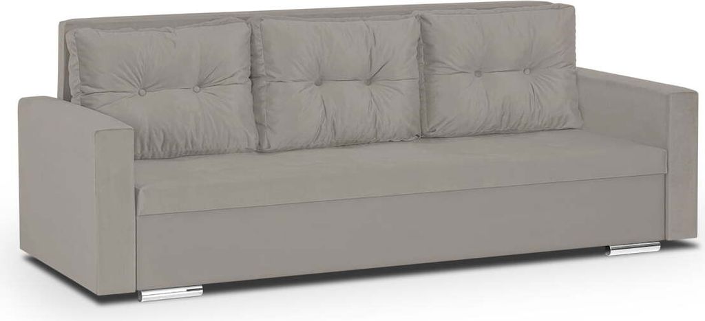3-Sitzer-Sofa mit Schlaffunktion FOLLER - Cappuccino