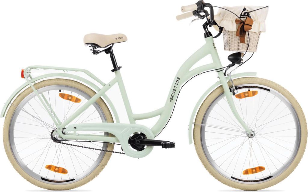 Goetze Style 26 Zoll City Bike, 43 cm ALU Rahmen, 3-Gang Produktbild 