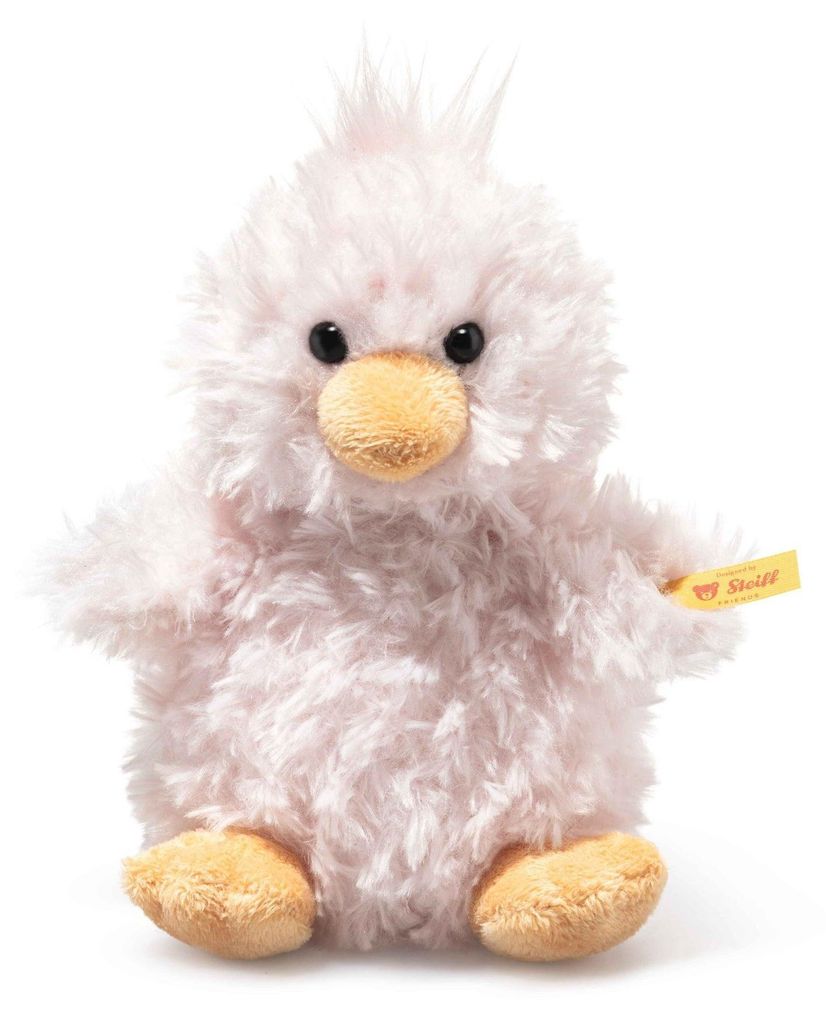 Steiff Kuscheltier Pipsy chick 14 cm rosa - weiches Plüschspielzeug