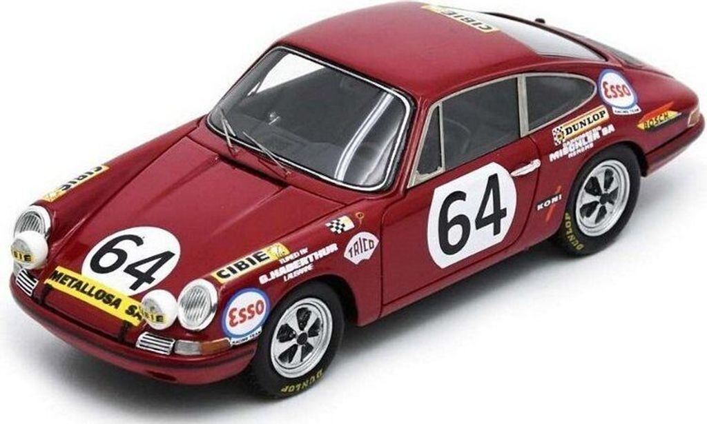PORSCHE 911S #64 24h von Le Mans 1970 J.Sage/P.Greub, SPAS4412, Maßstab1/43, SPARK
