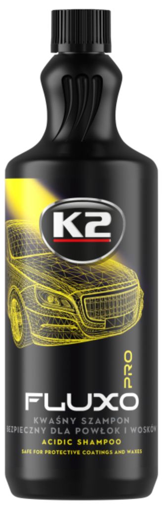K2 D0251 Fluxo Pro saures Auto-Shampoo 1L Produktbild 