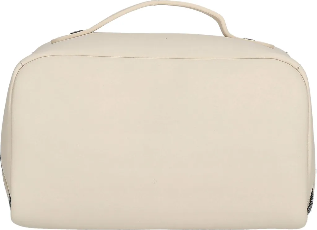 Bugatti Almata Make Up Bag Beige - Trousse da Viaggio Ampia Apertura - 5
