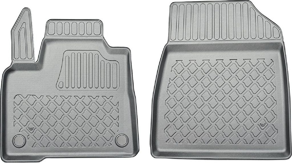 Z535413 TPE-GummiFußmatten passend für Nissan Townstar Furgon / Kasten / Cargo 01.2022- short and long wheelbase