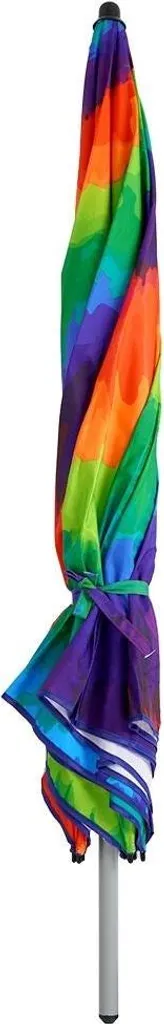 Parasol de Plage 2m Pro Garden Multicolore Idéal Camping et Vacances - 10