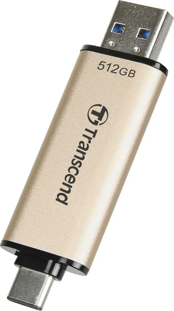 Clé USB 3.2 Transcend JetFlash 930C TLC 512 Go Double Connecteur - 6