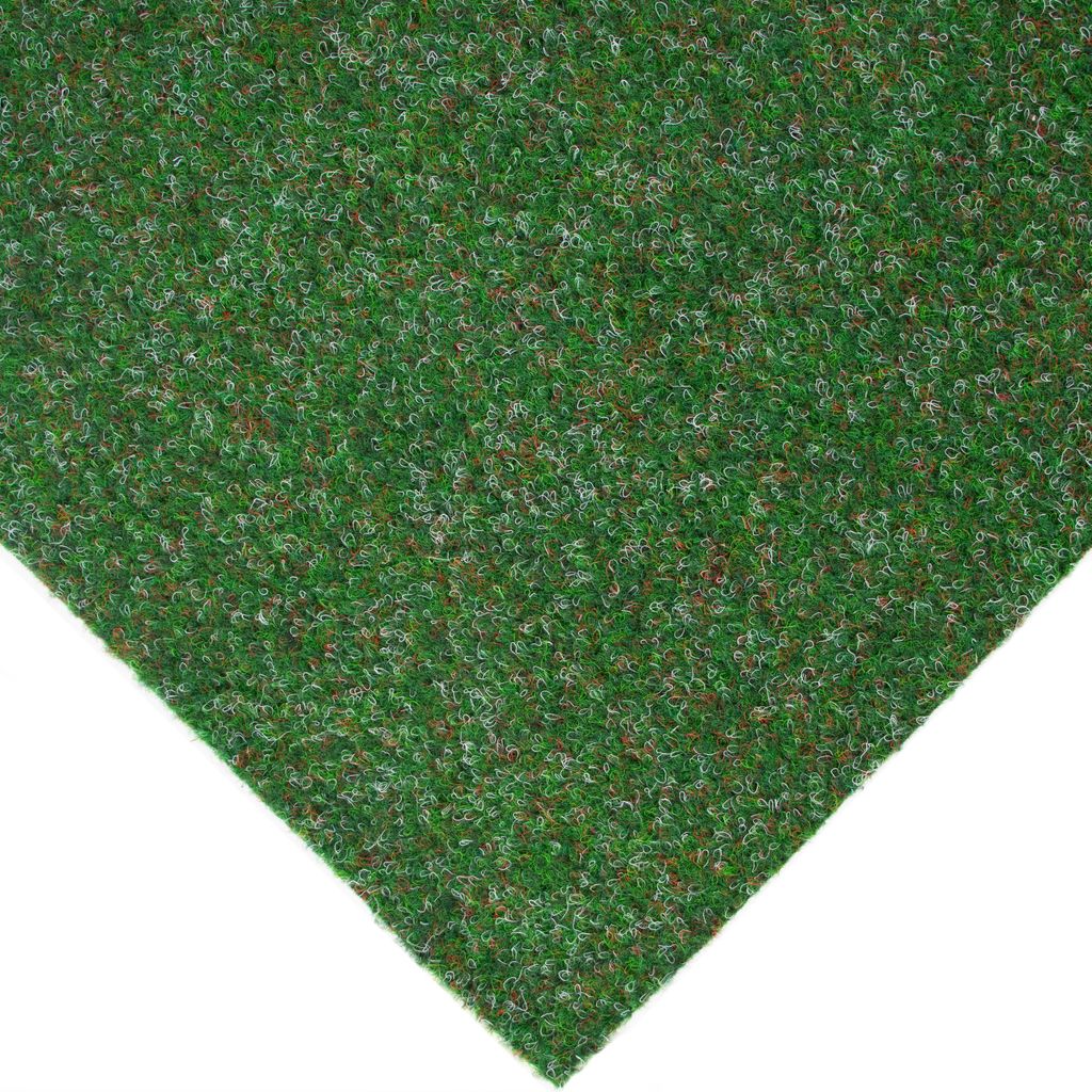 Rasenteppich GREEN Meterware 400x300cm Grün Vliesrasen für Balkon & Terrasse mit Noppen