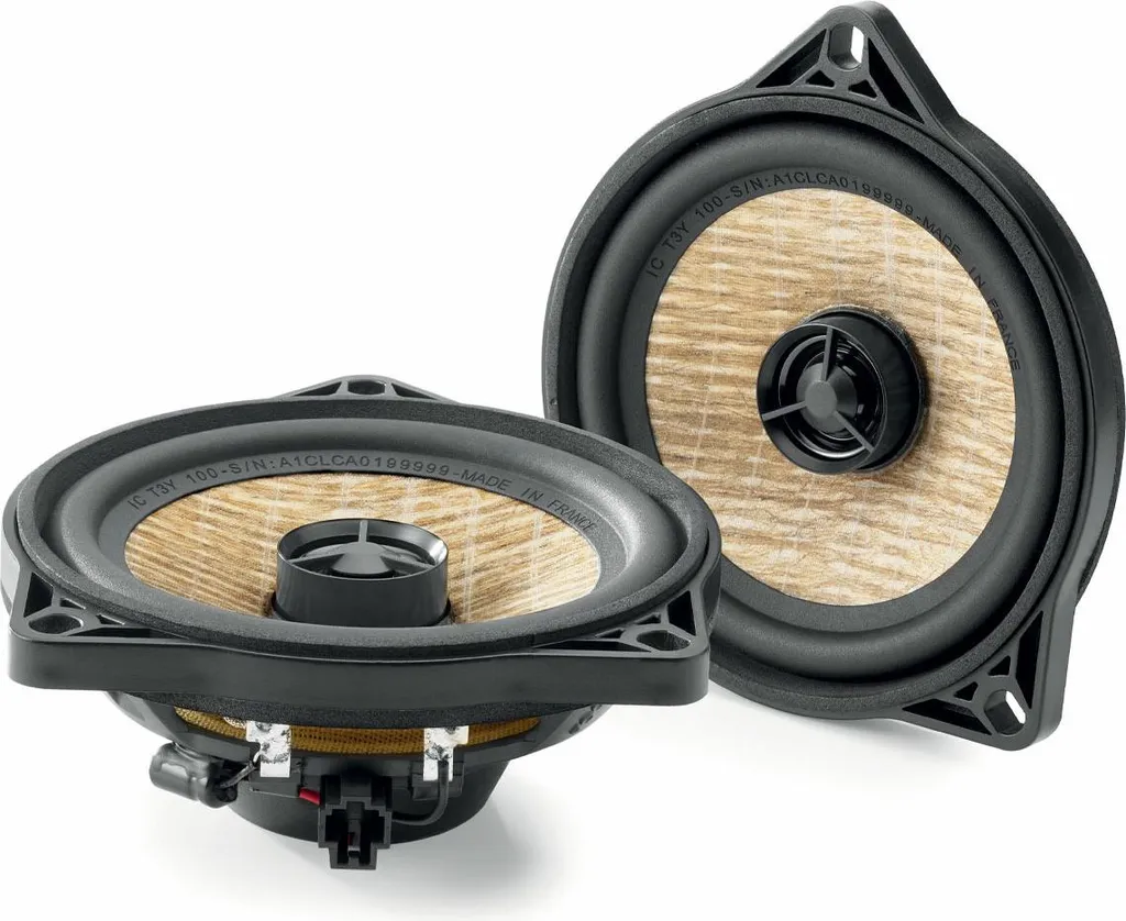 Focal IC T3Y 100 Kit 2 voies coaxial à membrane Flax lin pour Tesla Y 3