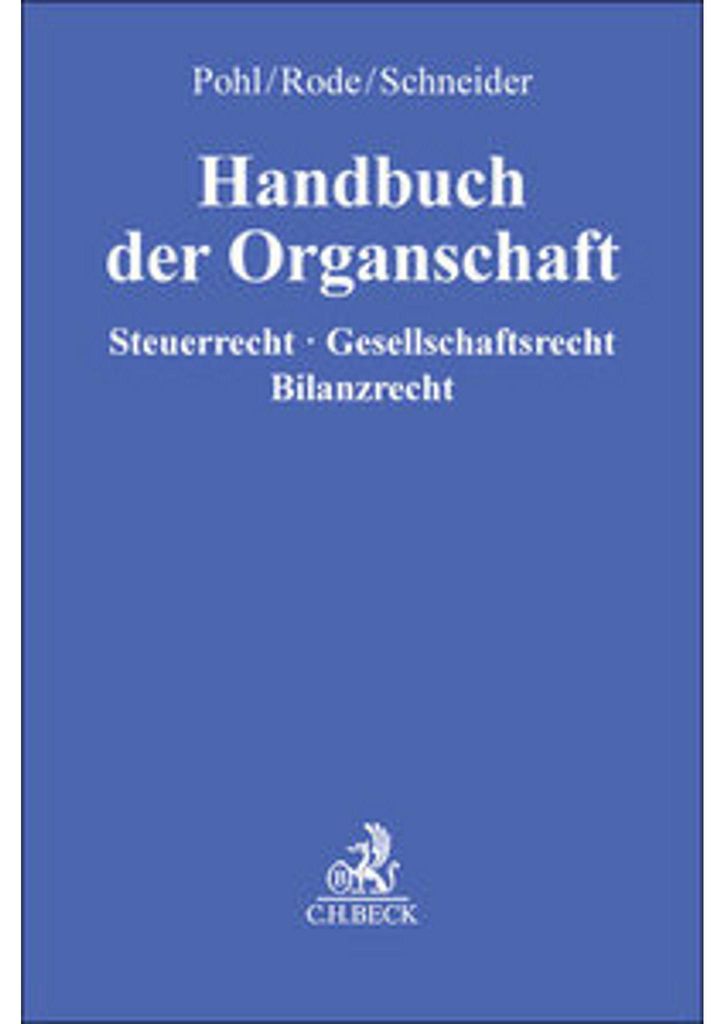 Handbuch der Organschaft