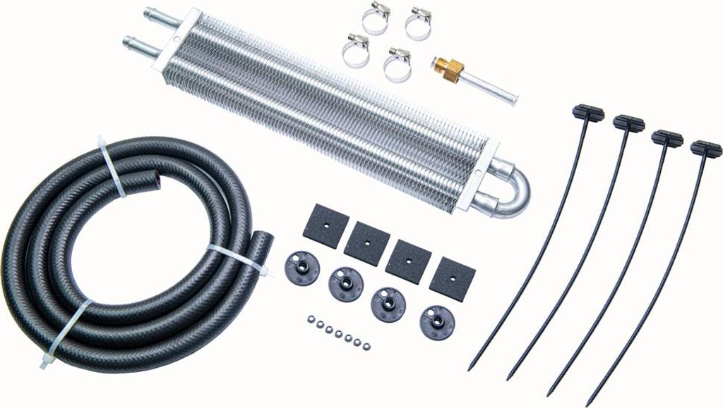 Ölkühler Servolenkung + Getriebe; 6,4 x 30,48 x 1,9cm Jeep Universal
