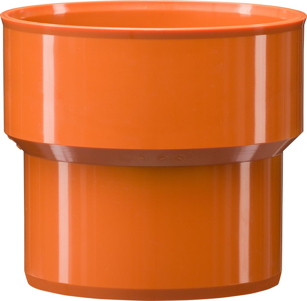 Ostendorf 222820 KG Anschluss Übergang Übergangsrohr Übergangsstück an Gussrohr Spitzende DN 160 150 KGUG Abwasserrohr