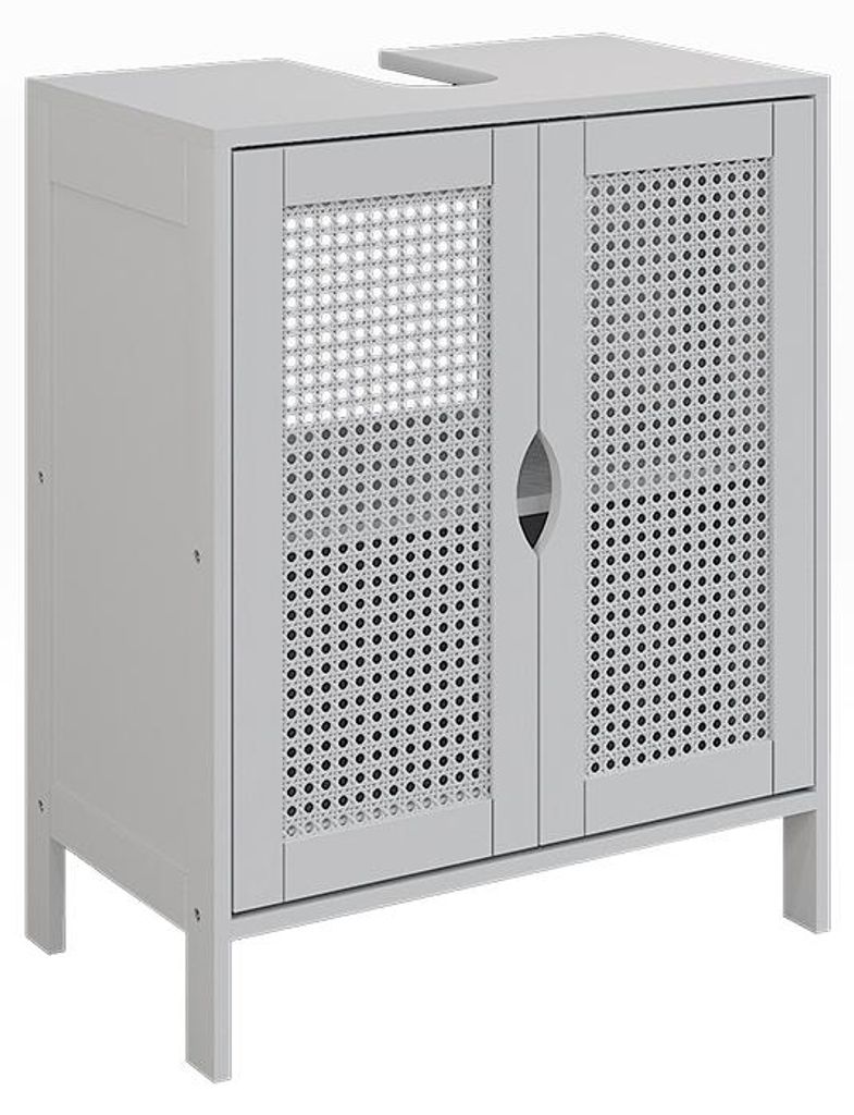 Szafka pod umywalkę Vicco Liora Biały 48 x 60 cm z 2 Zdjęcie produktu 
