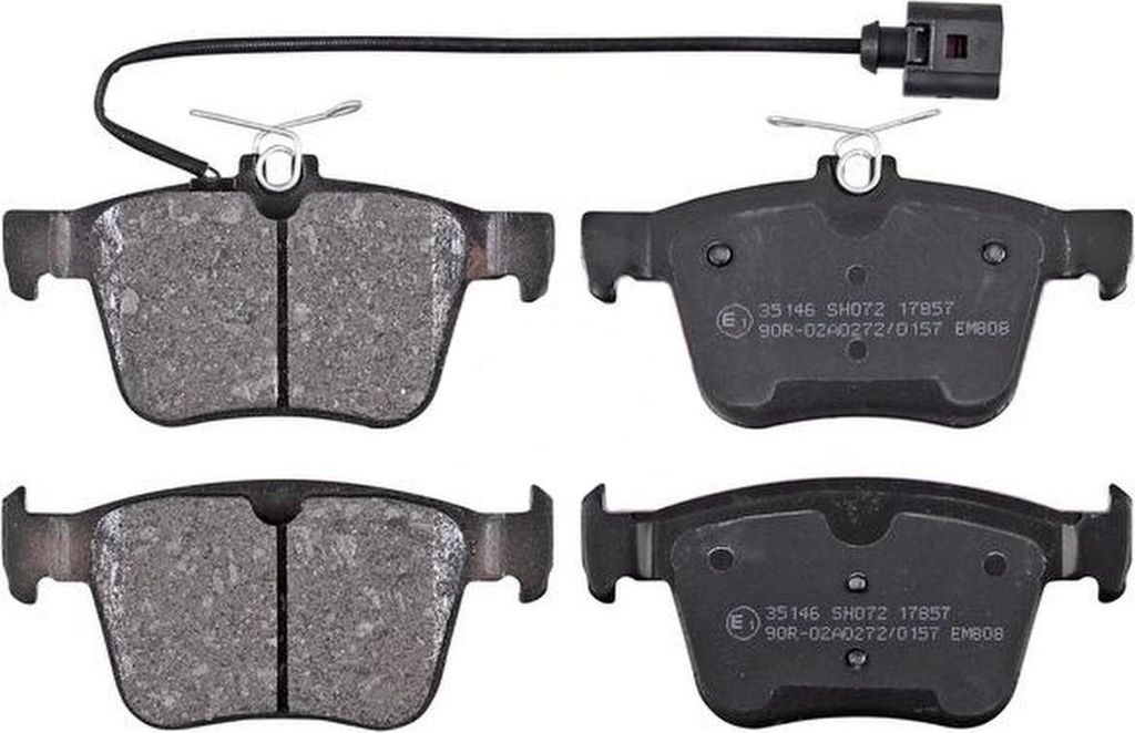 A.B.S. Bremsbeläge Satz Hinten für AUDI A3 Sportback (8VA, 8VF) 35146