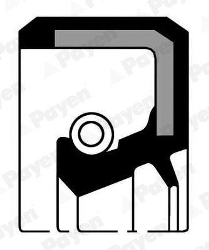 PAYEN JN805 Ventildeckel Zylinderkopfhaube Dichtung für FIAT PUNTO (176) Uno Schrägheck (146) Scudo Kastenwagen (220) PUNTO Cabriolet (176C) X 1/9