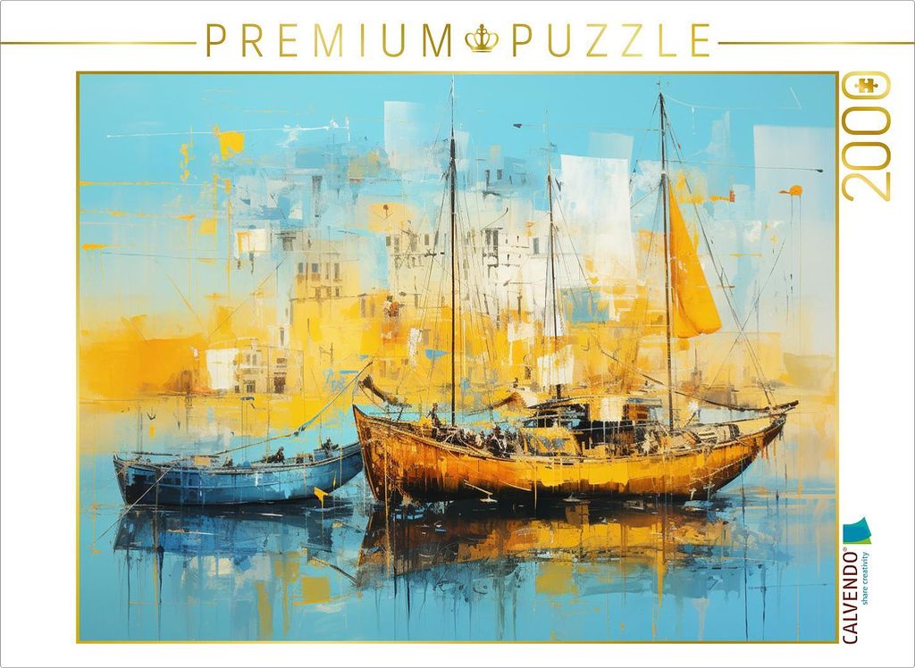 CALVENDO Puzzle Segeltörn | 2000 Teile Lege-Größe 90x67cm Foto-Puzzle für glückliche Stunden