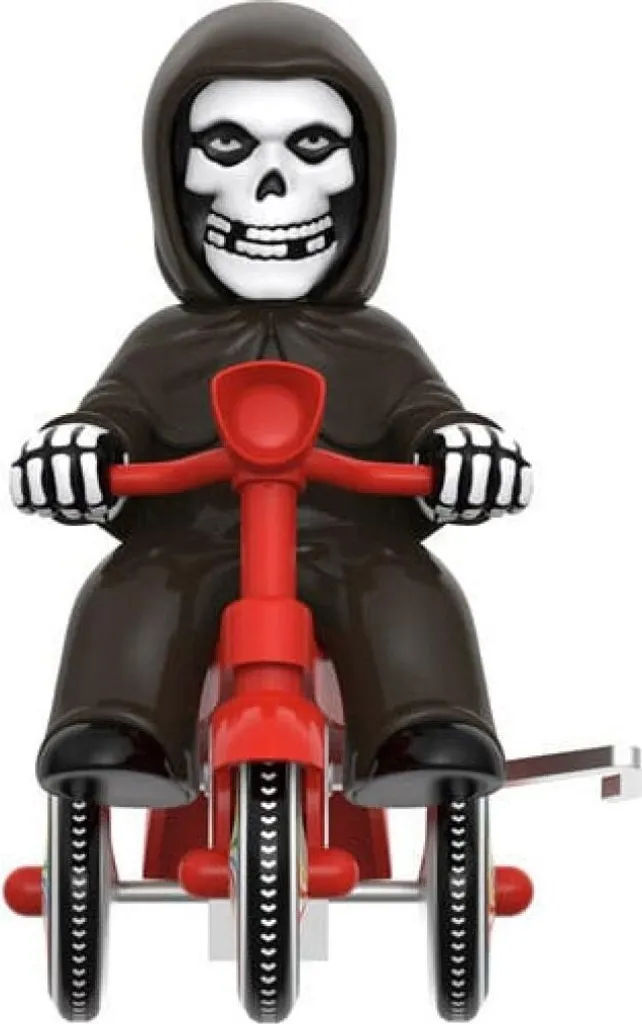 Figurine de collection Misfits Fiend et son Tricycle Rouge Jouet 13cm
