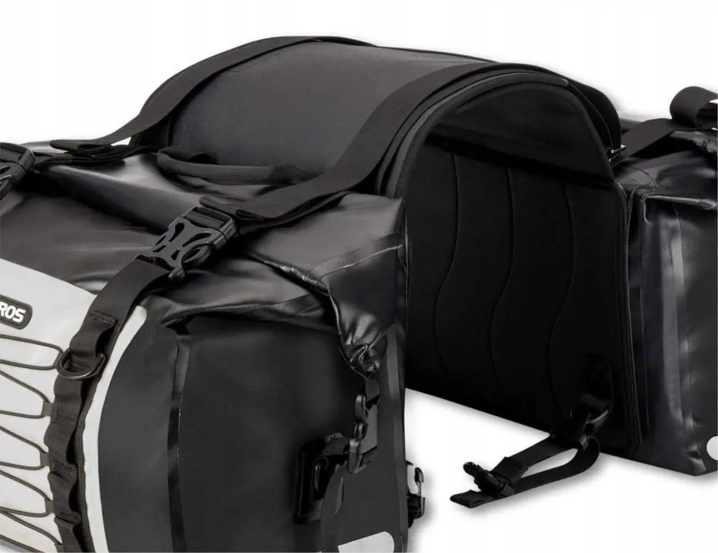 Sac De Sport Et De Voyage Noir – Compartiment Humide/sec, Poche Chaussures, Grand Volume 49x25x29 Cm, Pour Homme, Fitness, Camping, Week-end