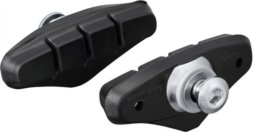 SHIMANO Bremsschuh R50T5 BR-2400/BR-R3000 Bremsschuhe - 5 Paar für Alufelge