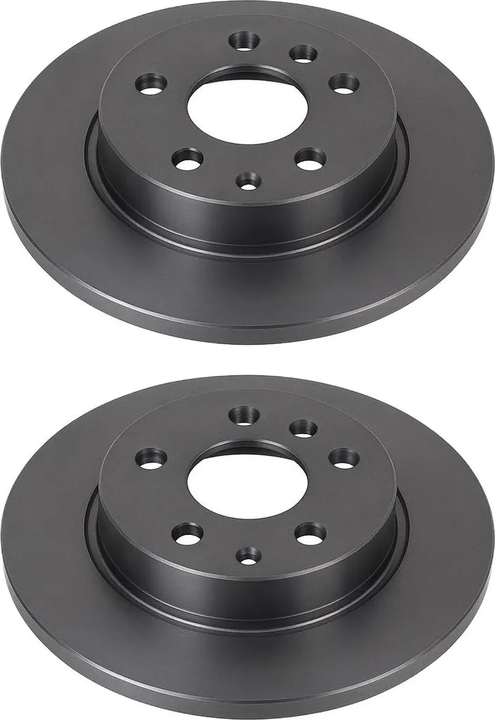 Jeu de Disques de Frein Pleins 12mm Valeo pour Land Rover Freelander