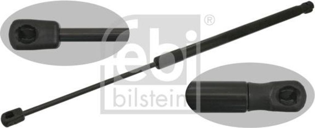FEBI BILSTEIN 47047 Gasdruckdämpfer, Kofferraum/Laderaum OE 5JA827550 kompatibel mit Rapid