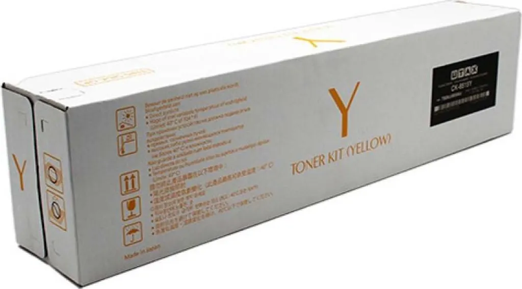 Toner jaune UTAX CK-8515 pour impressions de présentations et graphiques - 4
