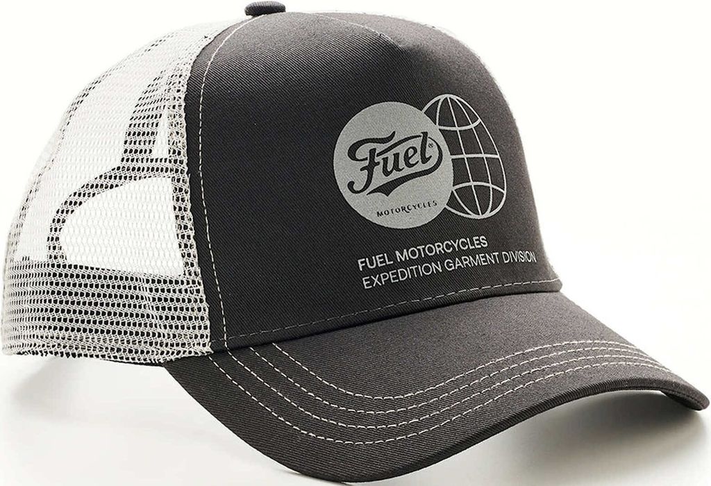 Fuel Logo Trucker Kappe, schwarz, Einheitsgröße