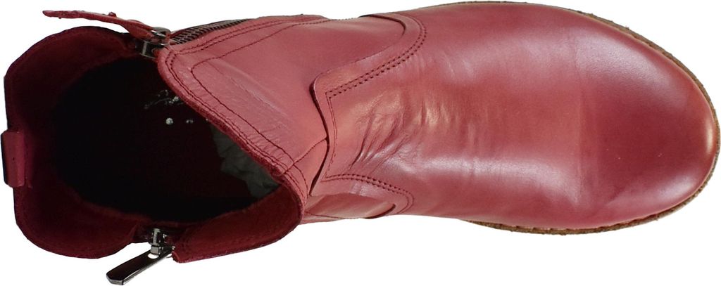 Andrea Conti Damen Stiefelette Boot schicke Nahtführung flach 0344814, Größe:40 EU, Farbe:Pink