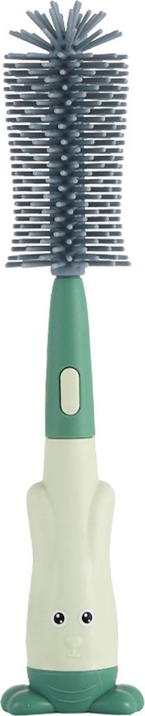 Spazzola di pulizia della bottiglia del latte del silicone Immagine del prodotto 