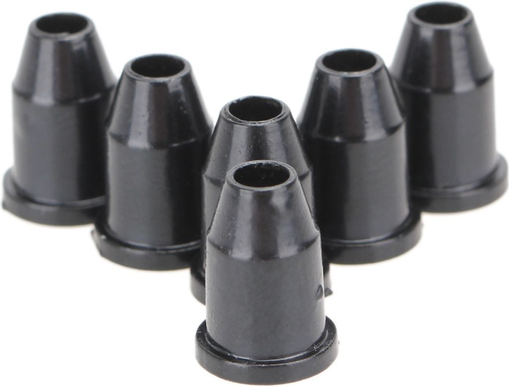 INF Saitenhalter für E-Gitarre (6er-Pack) Schwarz
