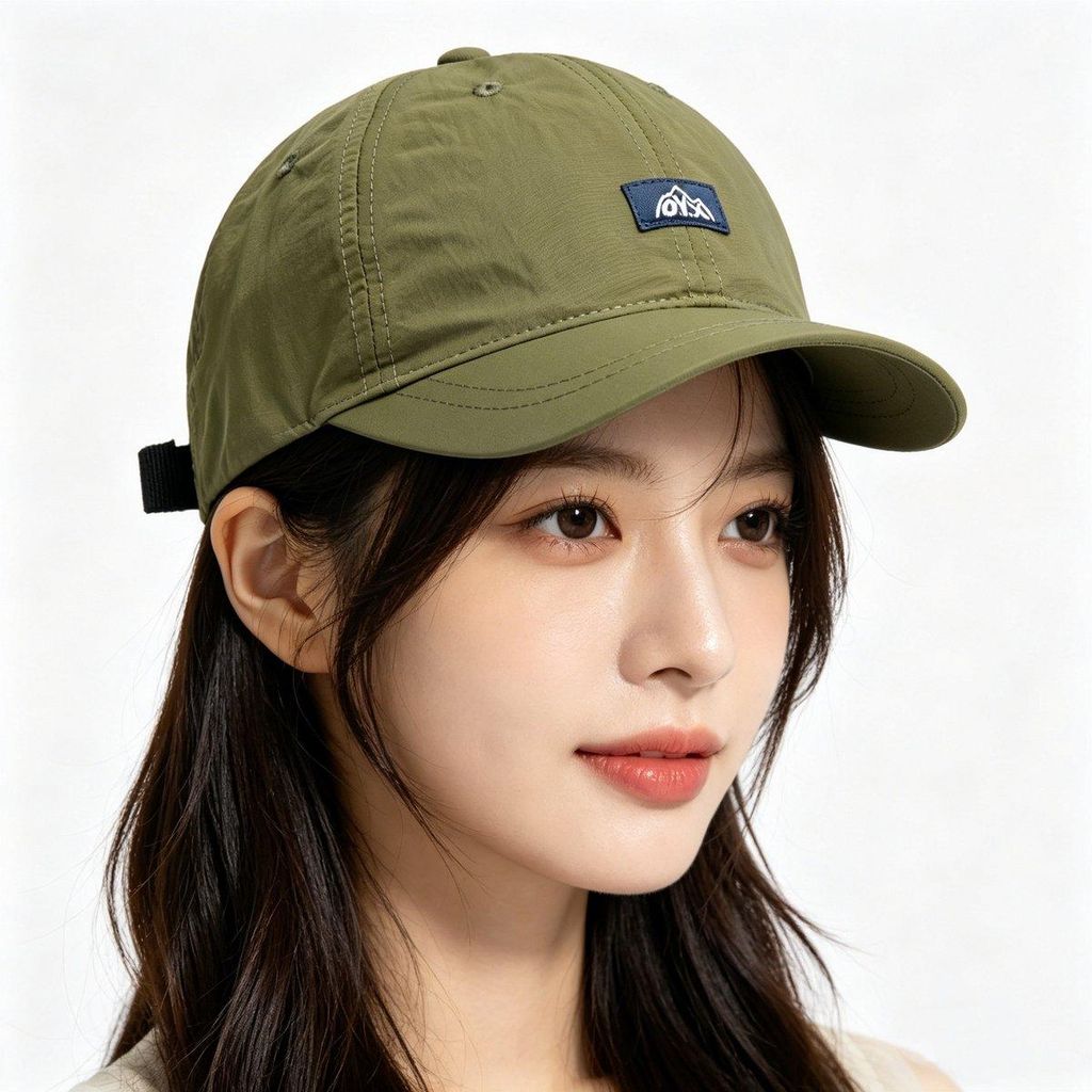 Damen Baseball Cap Grün UV Schutz Verstellbar Atmungsaktiv 55-58 cm