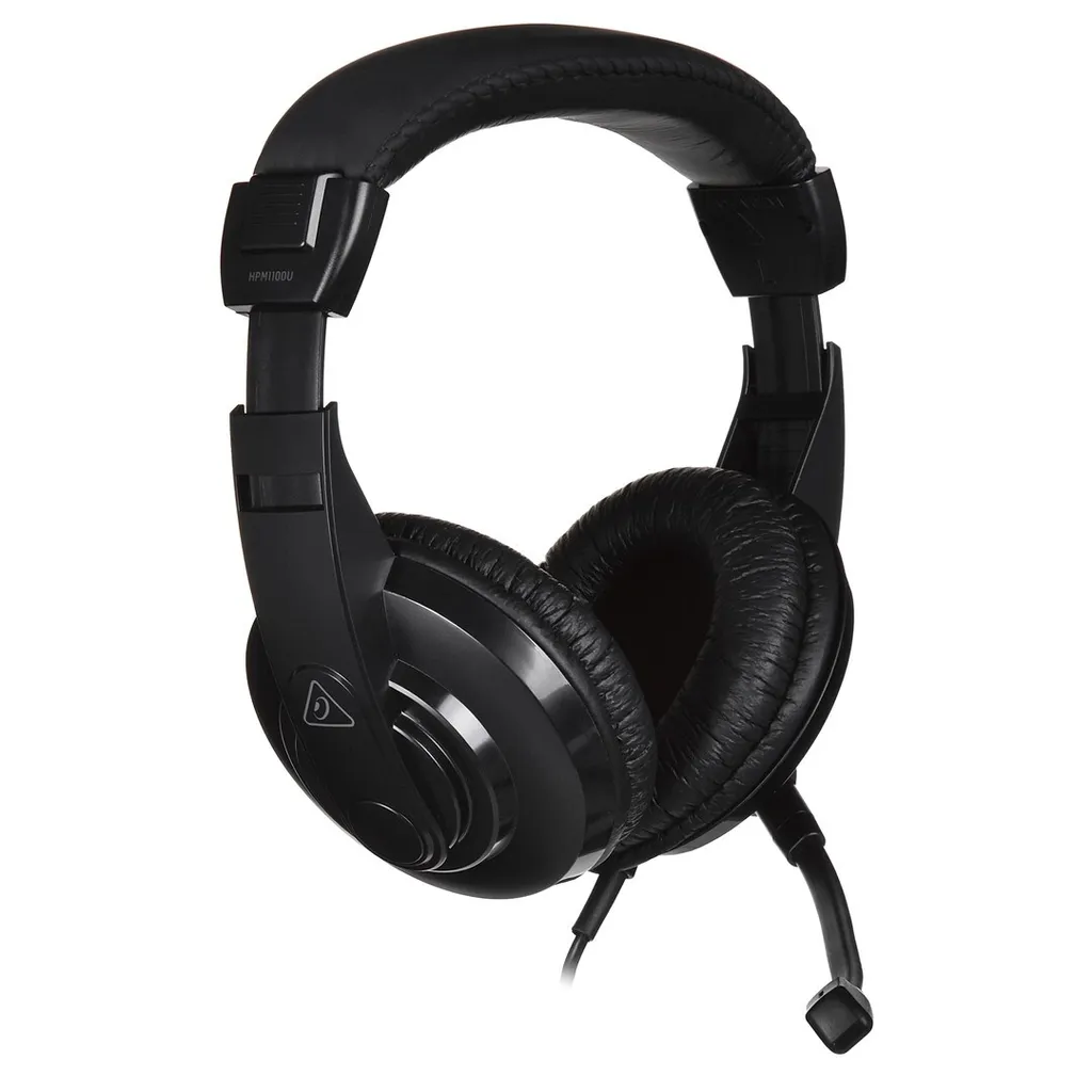 Casque multimédia USB Behringer HPM1100 pour ordinateur avec micro