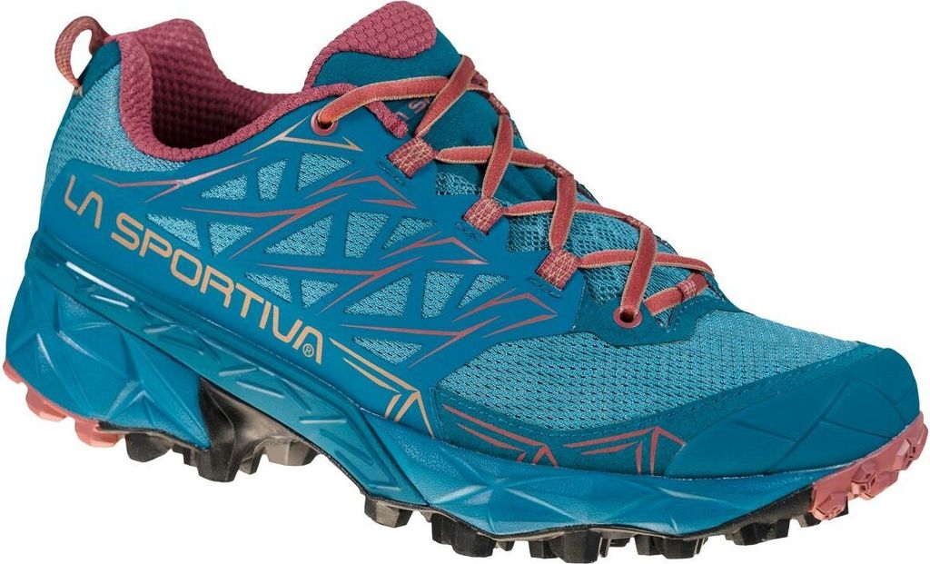 Akyra Woman, La Sportiva Mountain Running Footwear, 36.5, Ink/Rouge (Blue) - La Sportiva