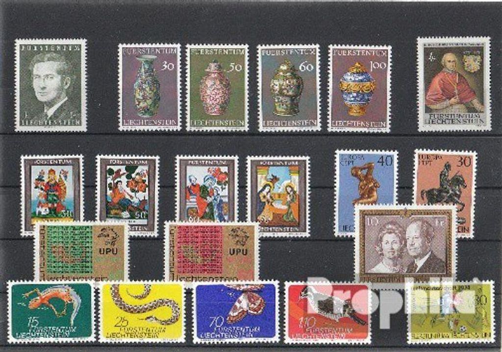Briefmarken Liechtenstein 1974 1974 postfrisch Produktbild 