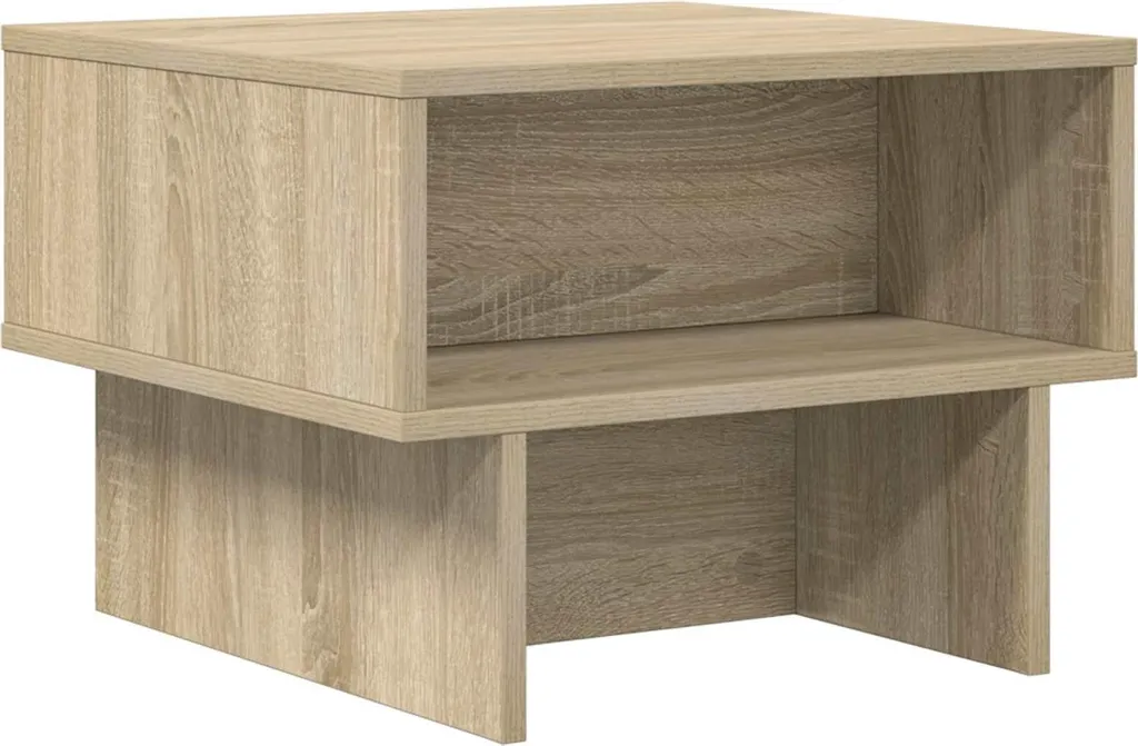 Tavolino Basso SYFAX Rovere Sonoma 48x46x35 - Design Nordico Moderno