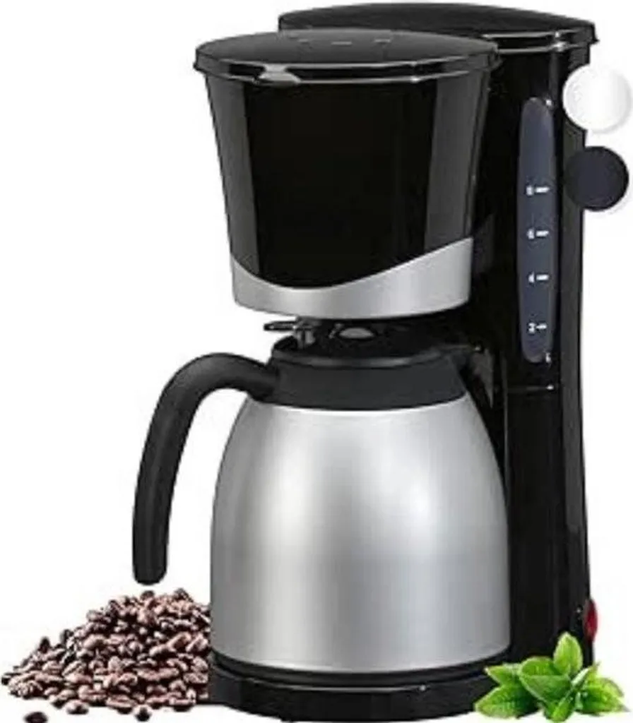 Machine à café arrêt automatique et thermos isotherme - Noir série Pro