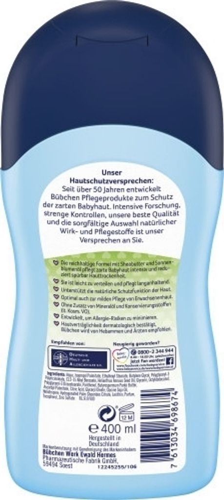 Bübchen Kinder Pflegelotion, 400 ml