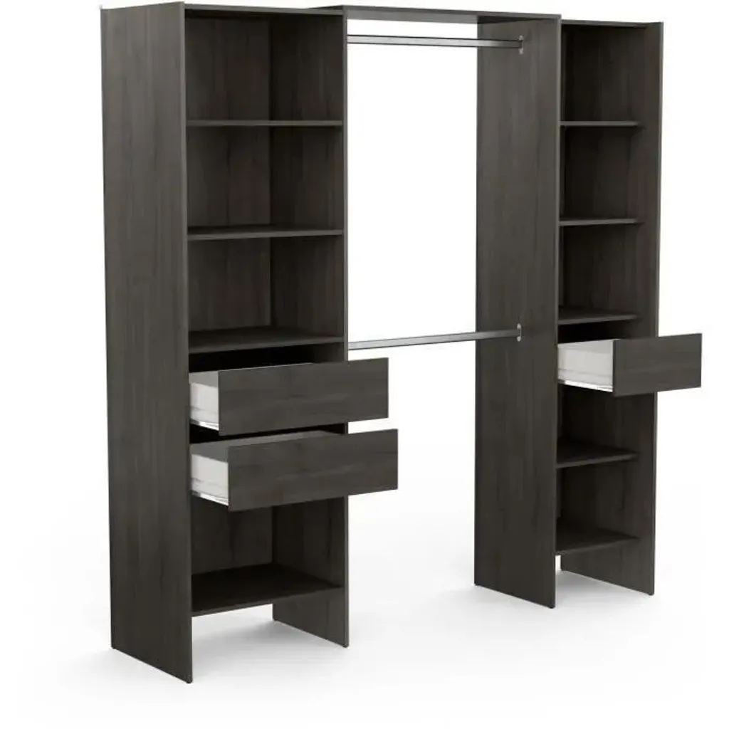 Dressing de chambre extensible Miami pour ranger ses vêtements