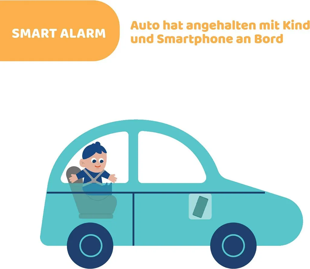 Chicco Bebècare Easy Tech Sensore Sicurezza Bambini Smart Auto - 8