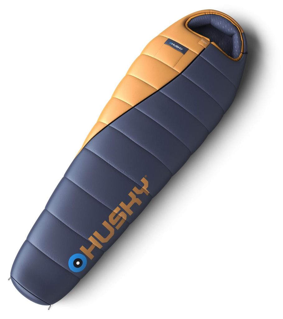 Husky mummyslaapzak Enjoy 2024 -25°C - 220 cm - Blauw met Productafbeelding 