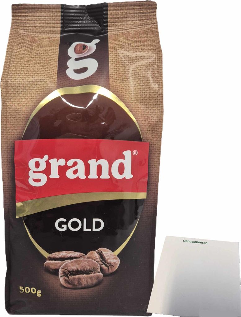 Grand Kaffee Gold (500g Beutel) + usy Block Produktbild 