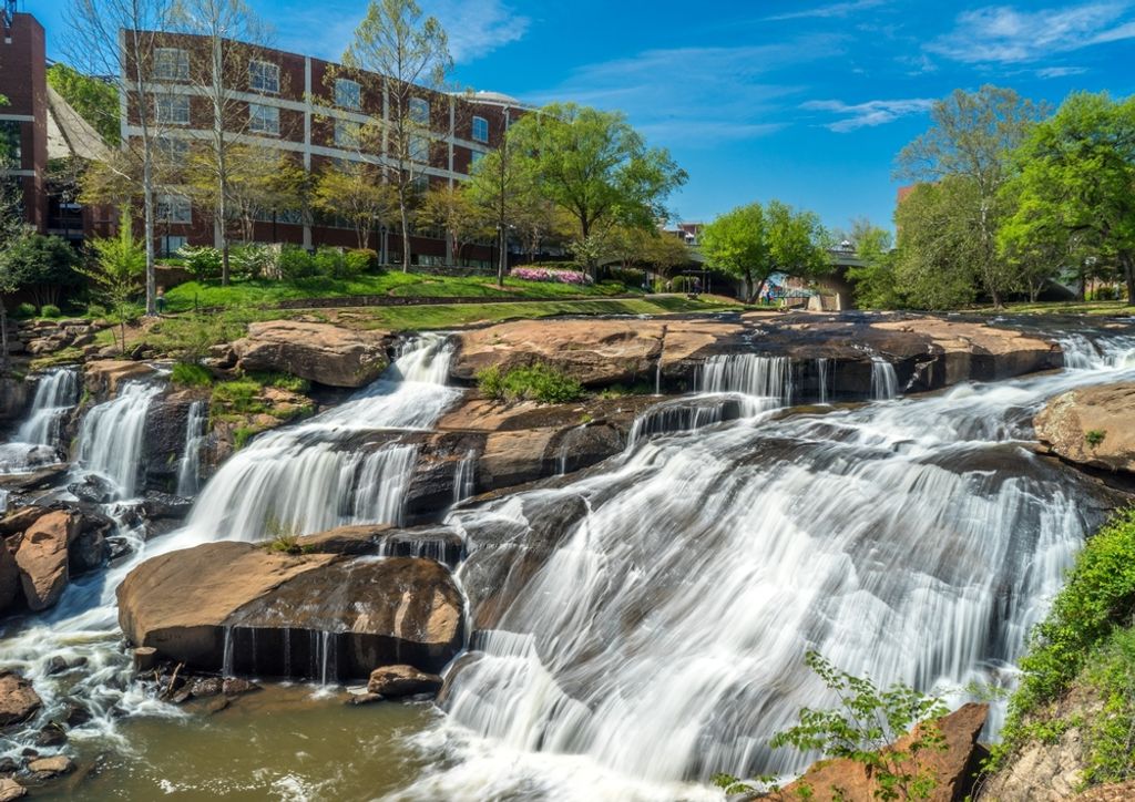 hansepuzzle 43713 - Wasserfall Puzzle, 260 Teile, Natur, 41,0 x 28,0cm mit hochwertiger Aufbewahrung, Kartonbox und wiederverschließbarem Beutel