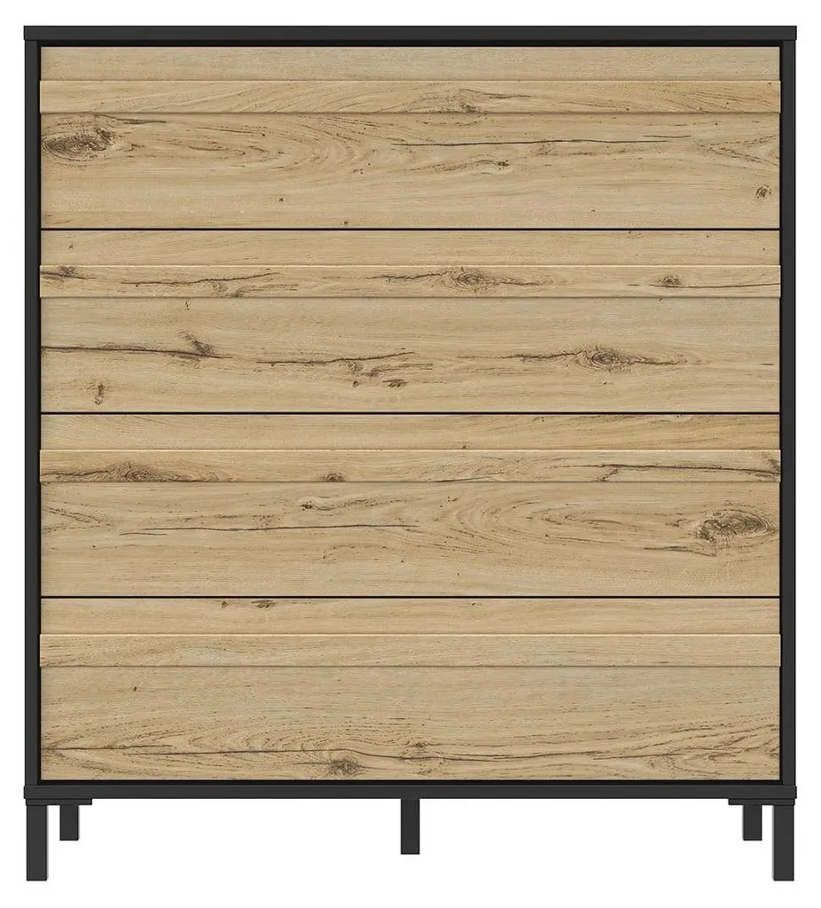 Commode de chambre MIMIZAN avec 4 tiroirs - Meuble de rangement fabriqué