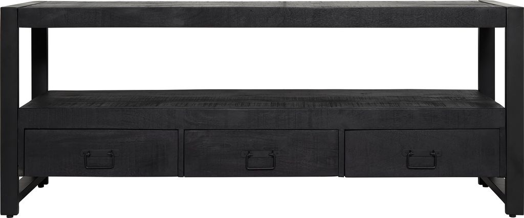 Starfurn TV-Möbel Boaz Schwarz | 150 cm Produktbild 