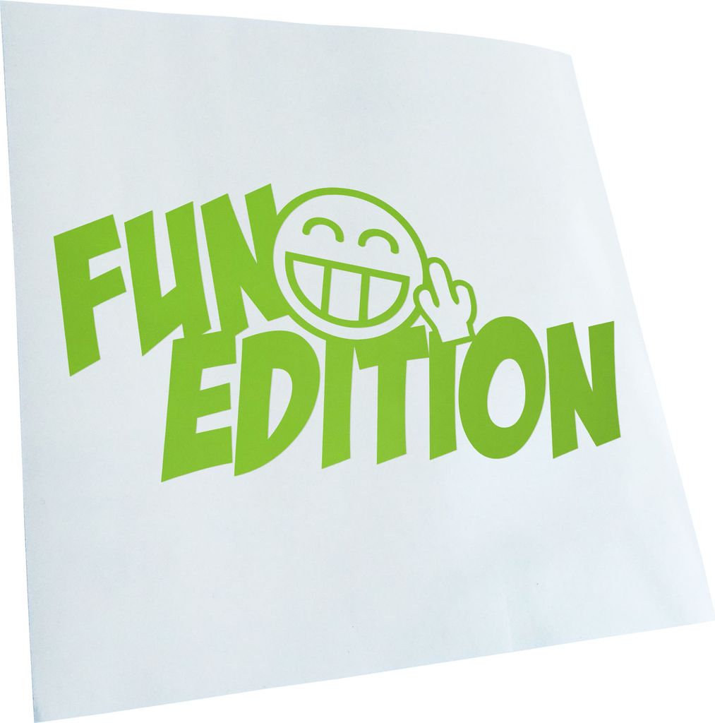 Kiwistar - Autoaufkleber - Fun Edition - Lindgrün - 60x30cm - Aufkleber für Auto, Laptop, Fahrrad, LKW, Motorrad Mehrfarbig JDM Decal Racing