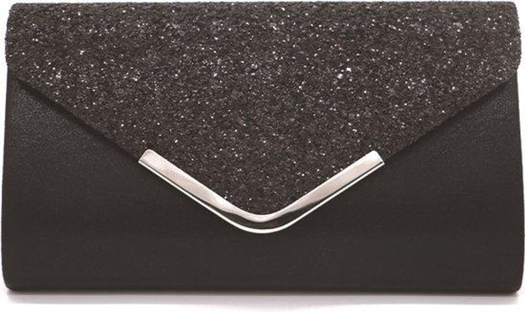 Glitzernder Schmucktaschen für Frauen - Glitzer Zelt - Abendtaschen - Silber - Frauen Clutches - Abendtaschen für Frauen - Glitzer - glänzende e...